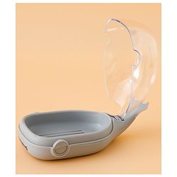 Babyhug Fish Shaped Soap Case - Grey