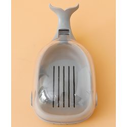Babyhug Fish Shaped Soap Case - Grey