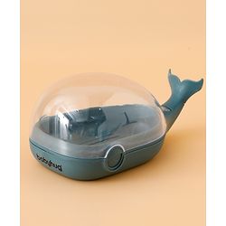 Babyhug Fish Shaped Soap Case -Teal Blue
