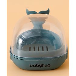 Babyhug Fish Shaped Soap Case -Teal Blue