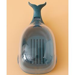 Babyhug Fish Shaped Soap Case -Teal Blue