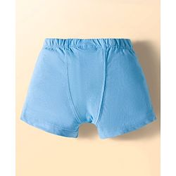 Babyhug Disney Single Jersey Knit Trunks with Winnie the Pooh Graphics Pack of 3 - White & Light Blue