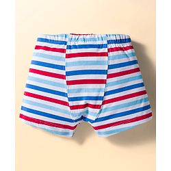 Babyhug Disney Single Jersey Knit Trunks with Winnie the Pooh Graphics Pack of 3 - White & Light Blue
