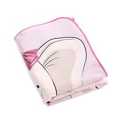 Babyhug Sherin & Poly Wool All Season Blanket Elephant Print - Beige| New Born| Toddler Blanket| Baby Skin Friendly| Super Soft Wool| Machine Washable| Breathable Fabric| Warm and Cozy| Boys & Girls