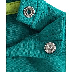 Babyhug Disney Single Jersey Knit Full Sleeves T-Shirt with Front and Back Donald Duck Graphics - Dark Green