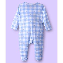 Babyhug Disney 100% Cotton Full Sleeves Footed Sleepsuit With Mickey & Friends Graphic Pack Of 2 - Multi Colour