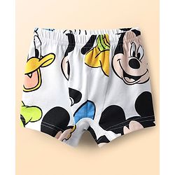 Babyhug Disney 100% Cotton Trunks With Mickey & Friends Graphic Pack Of 3 - Multi Colour
