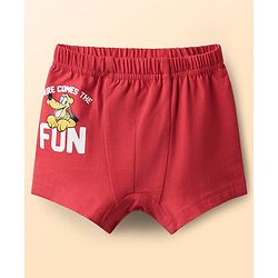 Babyhug Disney 100% Cotton Trunks With Mickey & Friends Graphic Pack Of 3 - Multi Colour