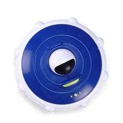 Babyhug Press & Go Spaceship Toy for Kids - Blue| Battery-Free Push & Go Toy| Space-Themed Toy for Motor Skill Development & Fun Play| Imaginative Play| Gifting Option