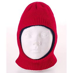 Babyhug Solid Color Woollen Cap - Diameter 12 cm