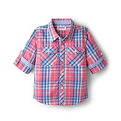Babyhug Cotton Woven Full Sleeves Checks Shirt - Multicolor