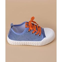 Cute Walk by Babyhug Lace Closure Solid Casual Shoes - Blue