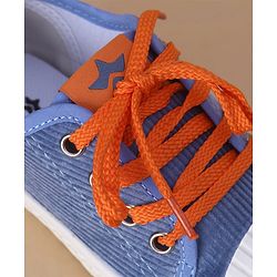 Cute Walk by Babyhug Lace Closure Solid Casual Shoes - Blue