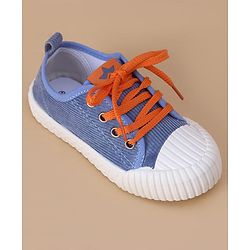 Cute Walk by Babyhug Lace Closure Solid Casual Shoes - Blue