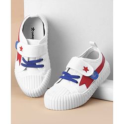 Cute Walk by Babyhug Velcro Closure Casual Shoes - White