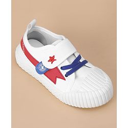 Cute Walk by Babyhug Velcro Closure Casual Shoes - White