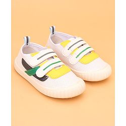 Cute Walk by Babyhug Velcro Closure Colour Block Casual Shoes - Navy Blue