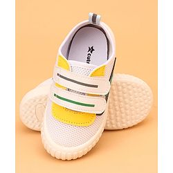 Cute Walk by Babyhug Velcro Closure Colour Block Casual Shoes - Navy Blue