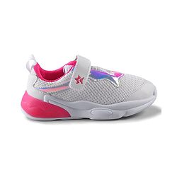 Cute Walk by Babyhug Velcro Closure Sneakers - White