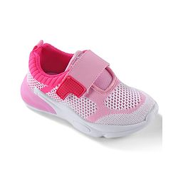 Cute Walk by Babyhug Velcro Closure Sneakers - Pink