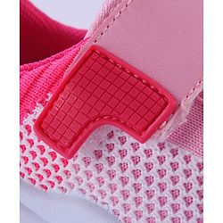 Cute Walk by Babyhug Velcro Closure Sneakers - Pink