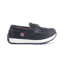 Cute Walk by Babyhug Slip On Solid Coloured Loafers - Tan