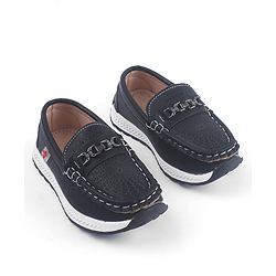 Cute Walk by Babyhug Slip On Solid Coloured Loafers - Tan