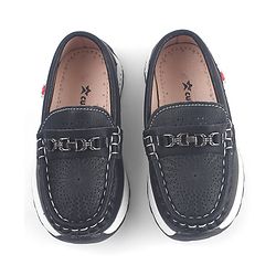 Cute Walk by Babyhug Slip On Solid Coloured Loafers - Tan