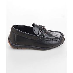 Cute Walk by Babyhug Loafer With Textured Design - Brown
