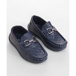 Cute Walk by Babyhug Loafer With Textured Design - Brown