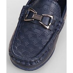 Cute Walk by Babyhug Loafer With Textured Design - Brown