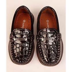Cute Walk by Babyhug Formal & Party Wear Loafer Shoes - Brown