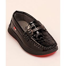 Cute Walk by Babyhug Formal & Party Wear Loafer Shoes - Brown