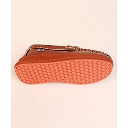 Cute Walk by Babyhug Formal & Party Wear Loafer Shoes - Brown
