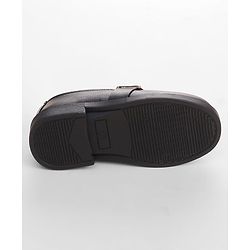 Cute Walk by Babyhug Slip On Solid Coloured Loafers - Black