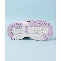 Cute Walk by Babyhug Velcro Closure Sandals - Purple