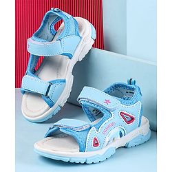 Cute Walk by Babyhug Velcro Closure Sandals - Purple