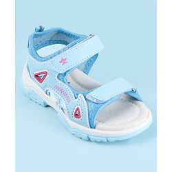 Cute Walk by Babyhug Velcro Closure Sandals - Purple