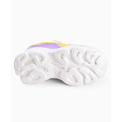 Cute Walk by Babyhug Velcro Closure Colour Block Casual Shoes With Lace Detailing - Pink