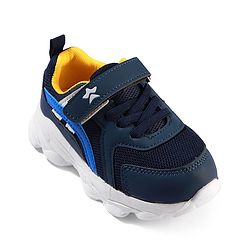 Cute Walk by Babyhug Velcro Closure Colour Block Casual Shoes With Lace Detailing - Pink