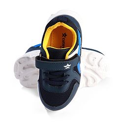 Cute Walk by Babyhug Velcro Closure Colour Block Casual Shoes With Lace Detailing - Pink