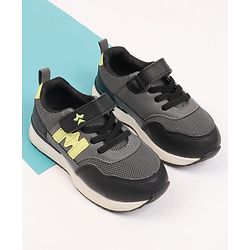 Cute Walk by Babyhug Velcro Closure Sneaker With Lace Detailing - White