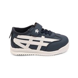 Cute Walk by Babyhug Velcro Closure Sneakers with Stripes - White