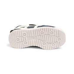 Cute Walk by Babyhug Velcro Closure Sneakers with Stripes - White