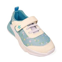 Cute Walk by Babyhug Velcro Closure Sneaker Shoes With Star Print - Pink
