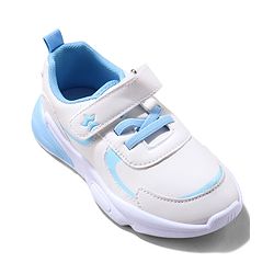 Cute Walk by Babyhug Sneaker Shoes with Velcro Closure - Blue & White