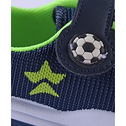 Cute Walk by Babyhug Velcro Closure Sneakers - Navy Blue