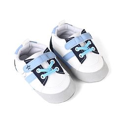 Cute Walk by Babyhug Booties with Velcro Closure & Lace Detailing - White & Pink