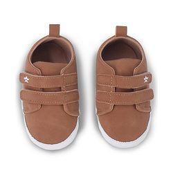 Cute Walk by Babyhug Velcro Closure Booties With Bee Embroidery - Pink