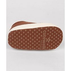 Cute Walk by Babyhug Slip On Booties with Shark Design - Navy Blue